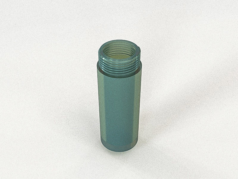 Container for 18650 batteries 3D print model_1