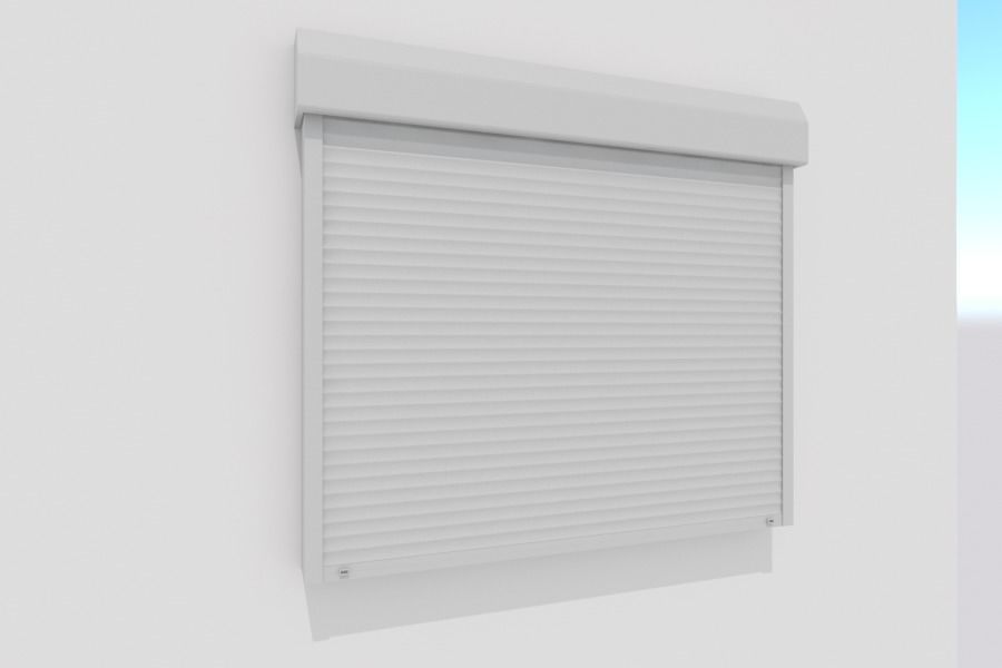 Japanese Window Draw 3D model_4