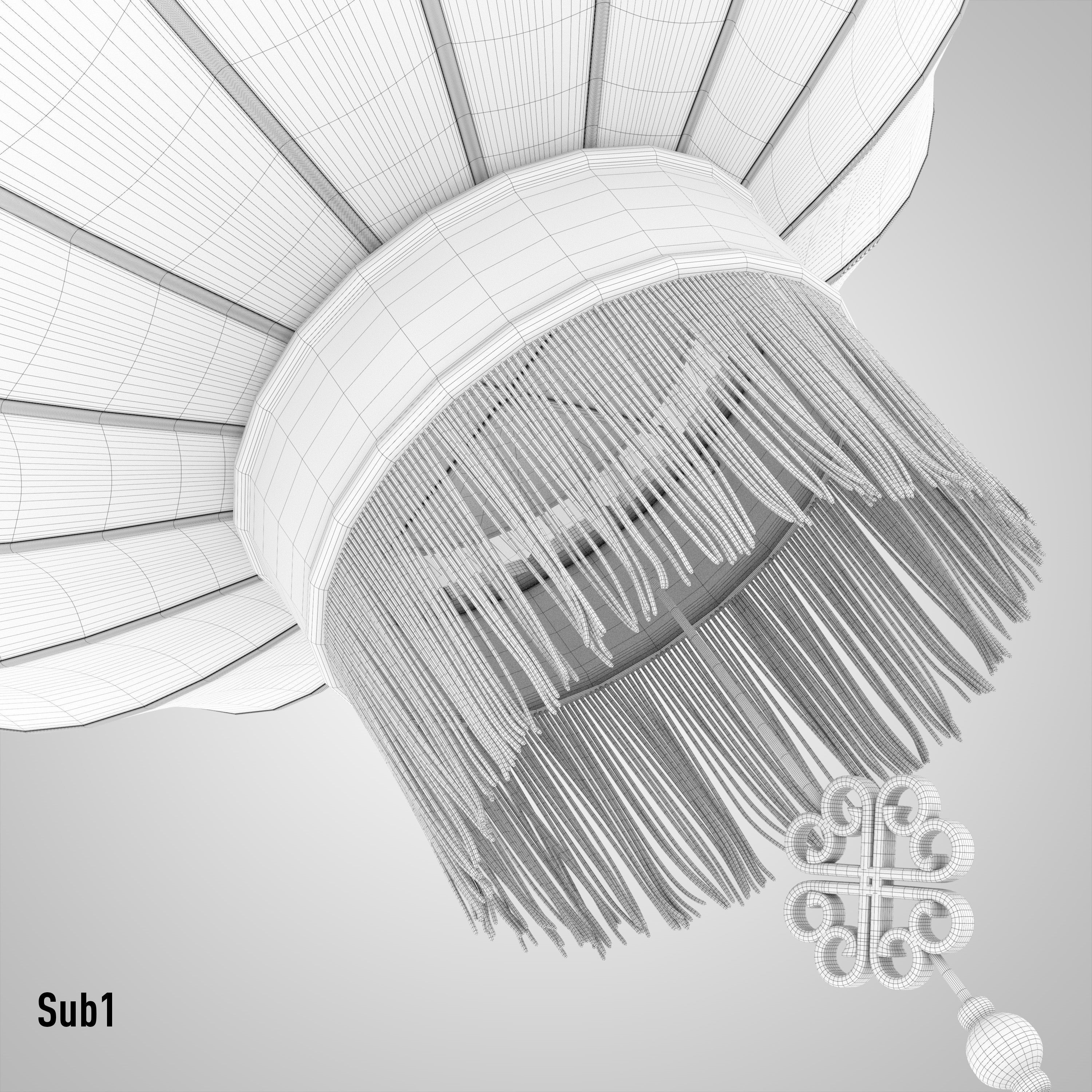 Lantern HQ 3D model_9