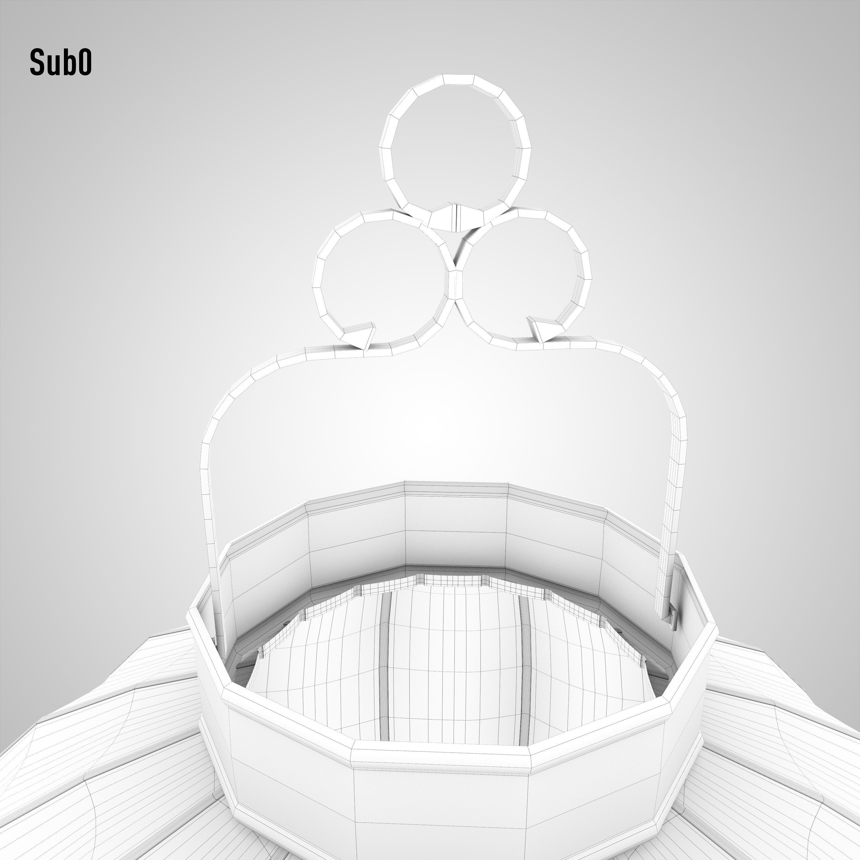 Lantern HQ 3D model_14