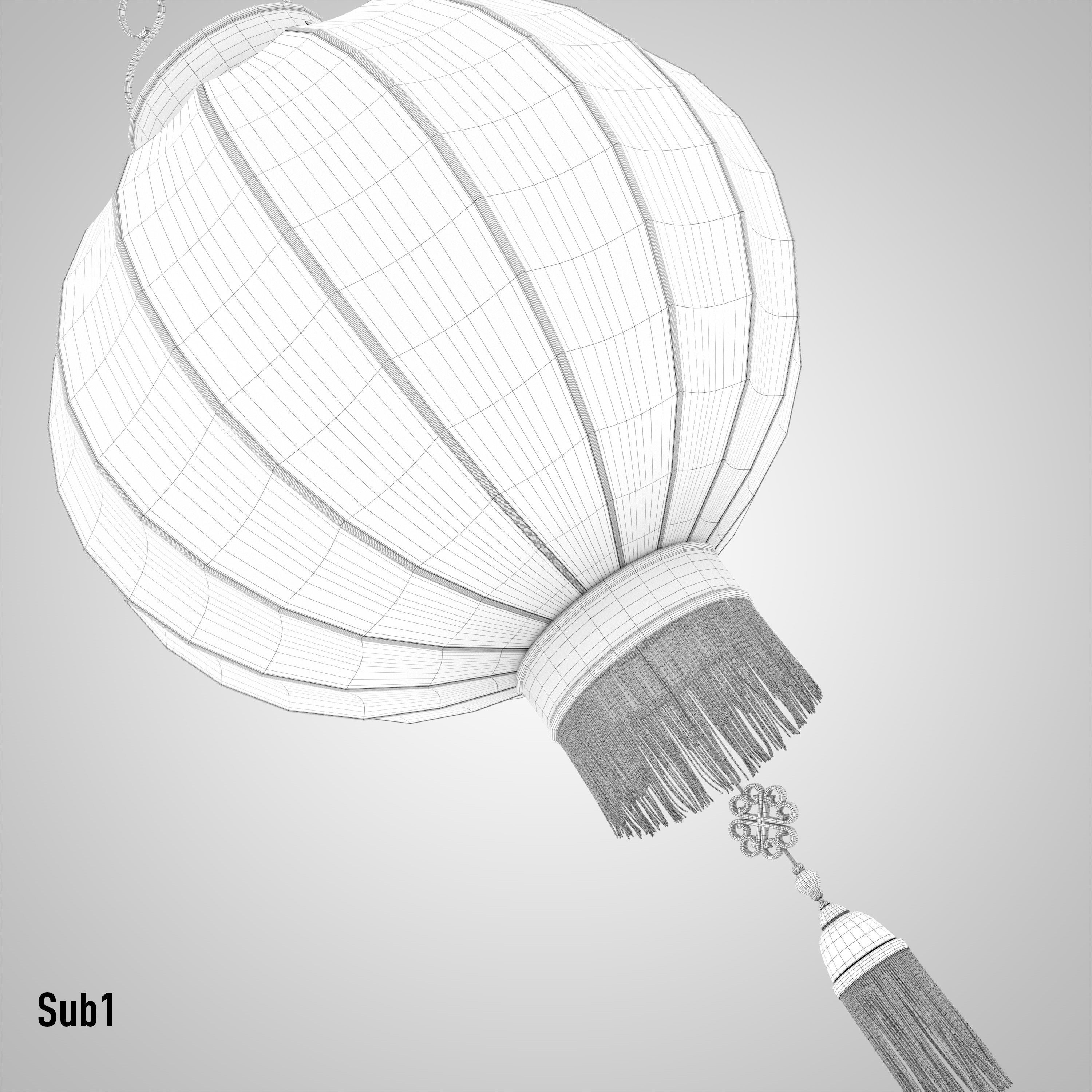 Lantern HQ 3D model_12