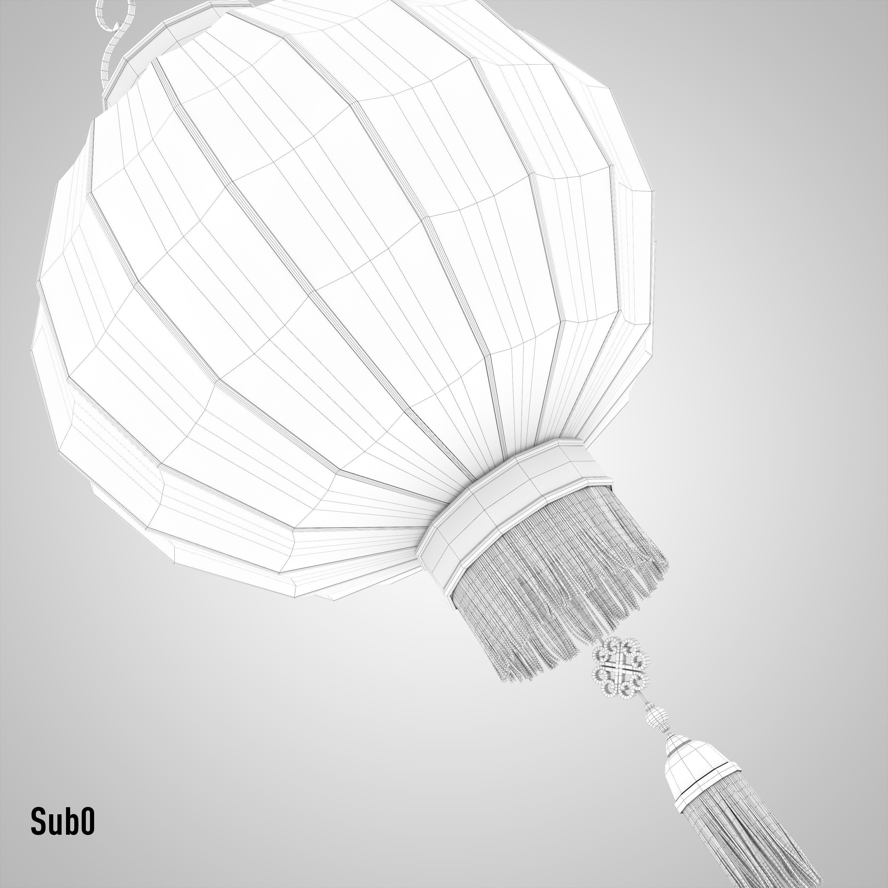 Lantern HQ 3D model_11