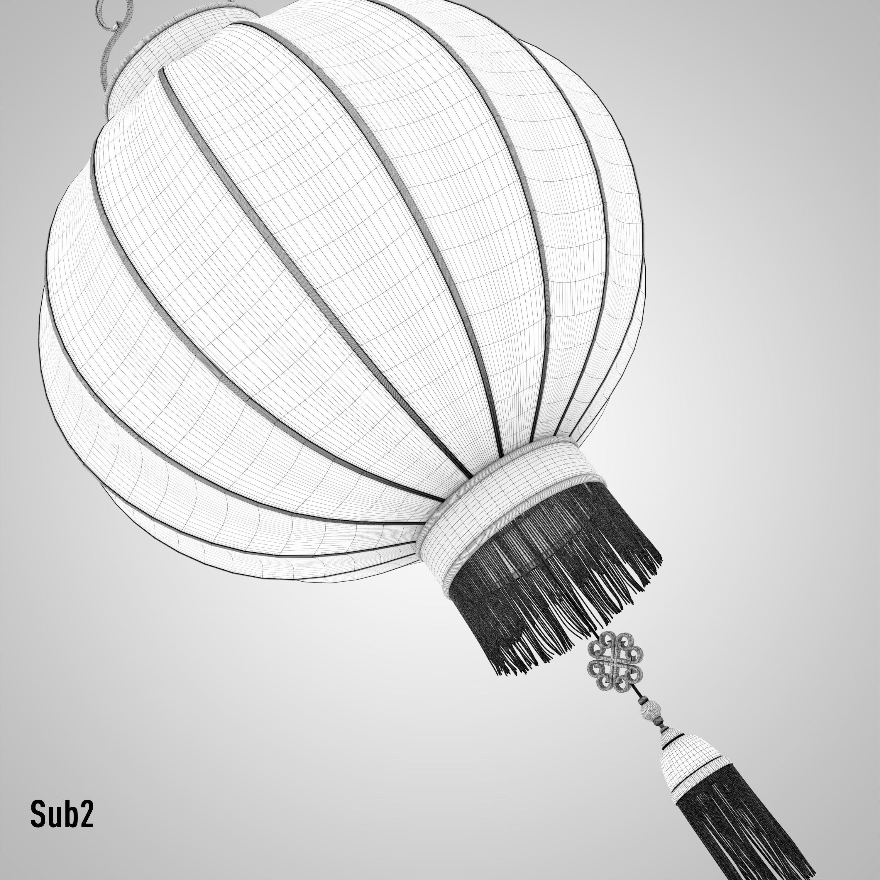 Lantern HQ 3D model_13