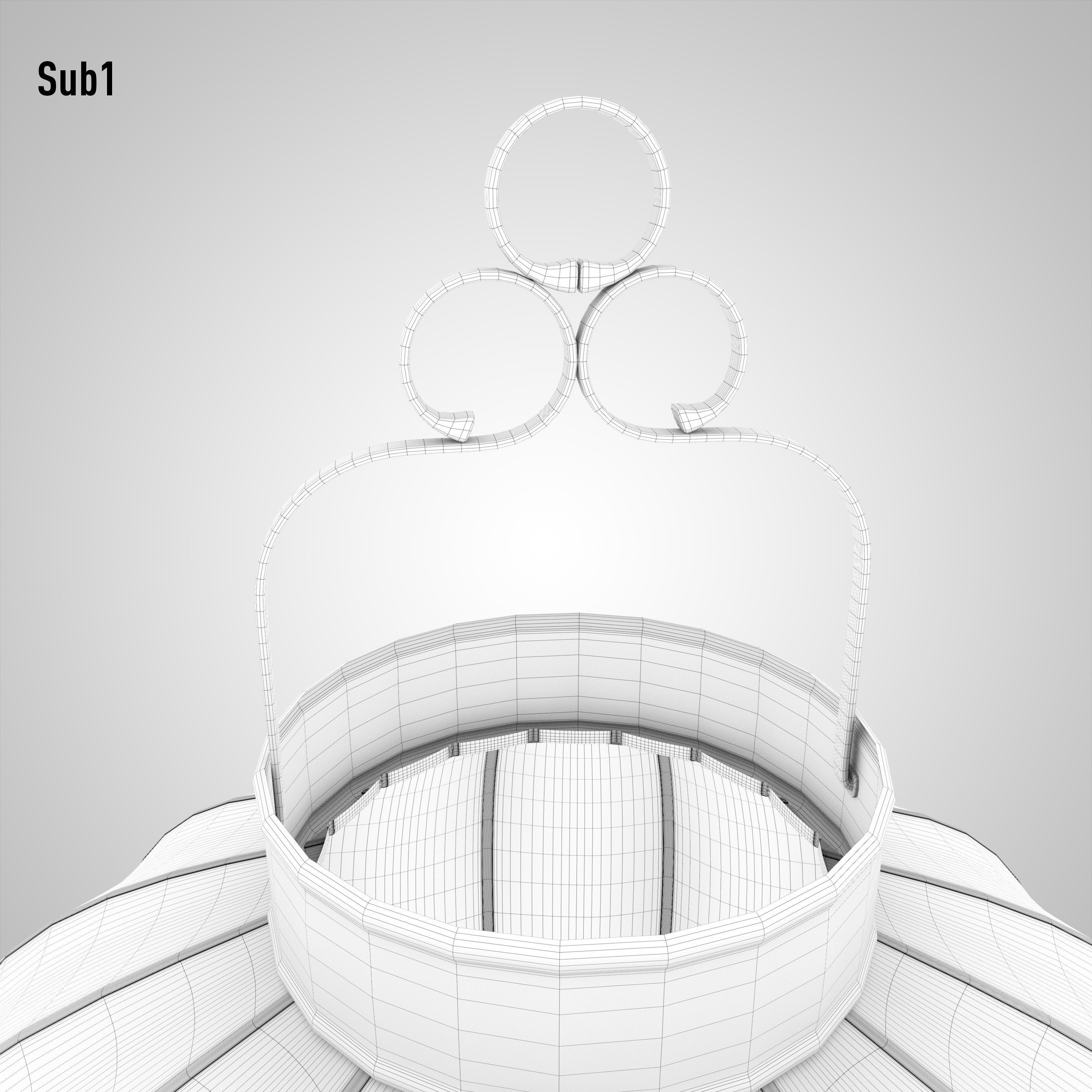 Lantern HQ 3D model_15