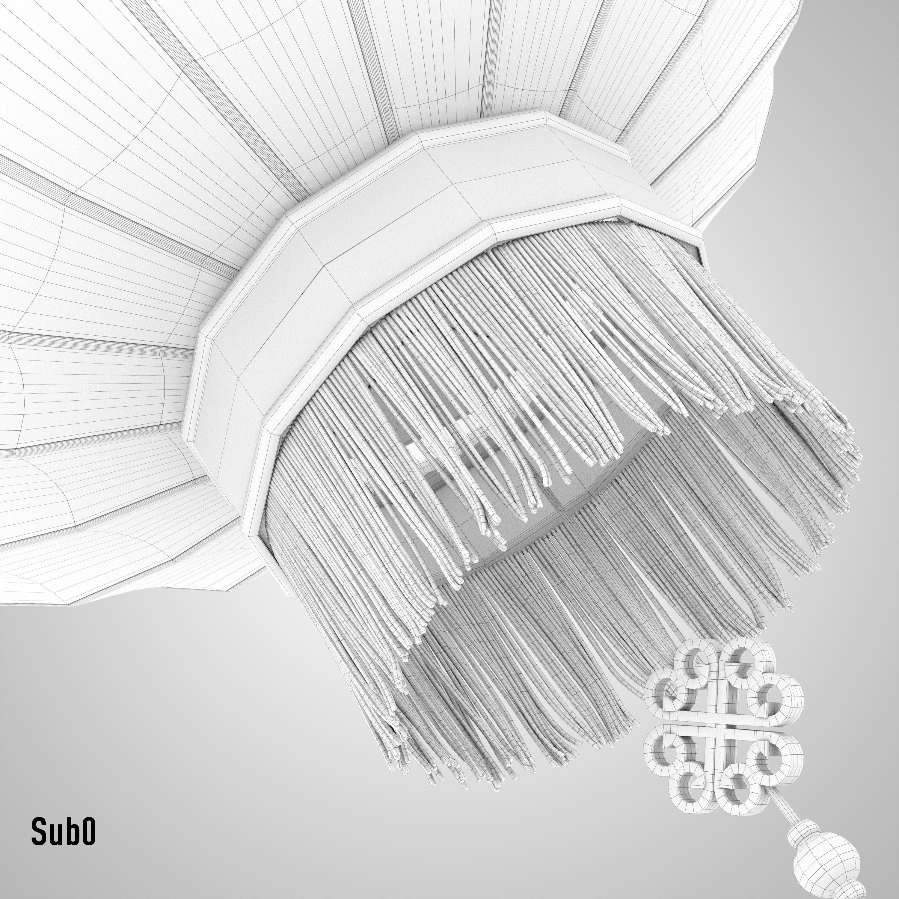 Lantern HQ 3D model_8