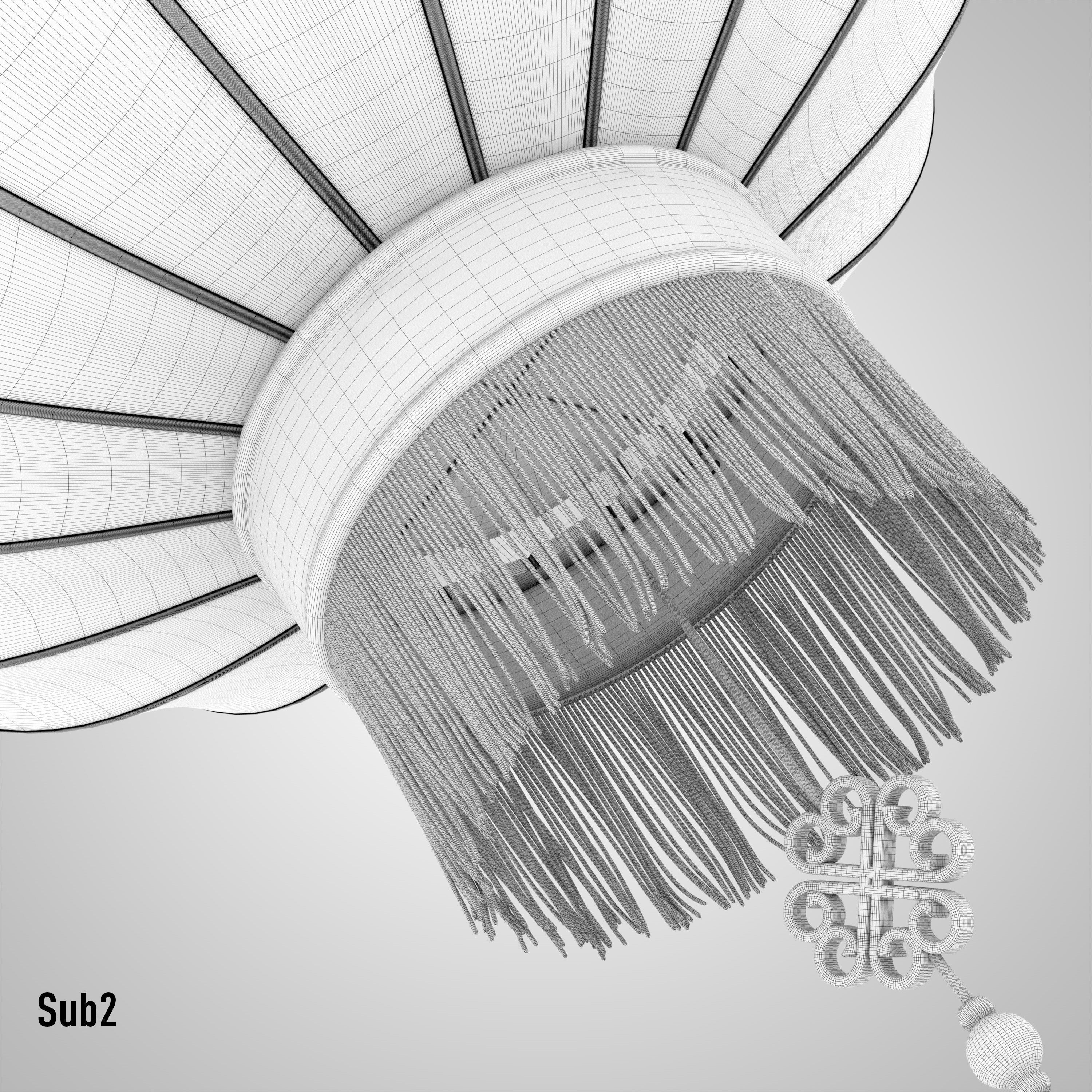 Lantern HQ 3D model_10