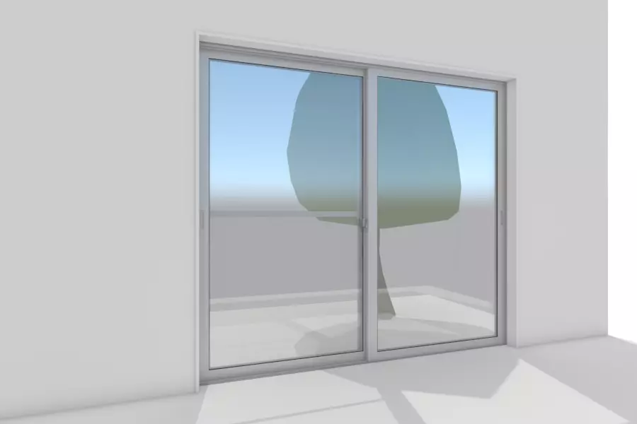 Japanese Window Draw Terrace 3D model_0