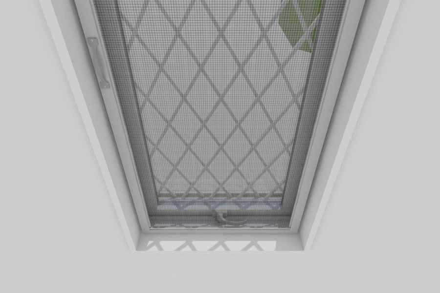Japanese Window Sliding 3D model_6