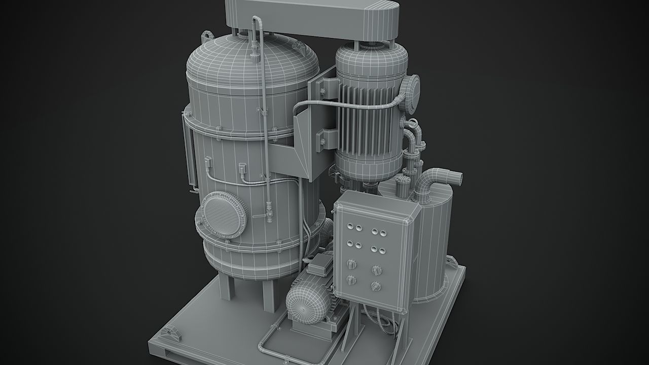 Machinery device 3D model_13