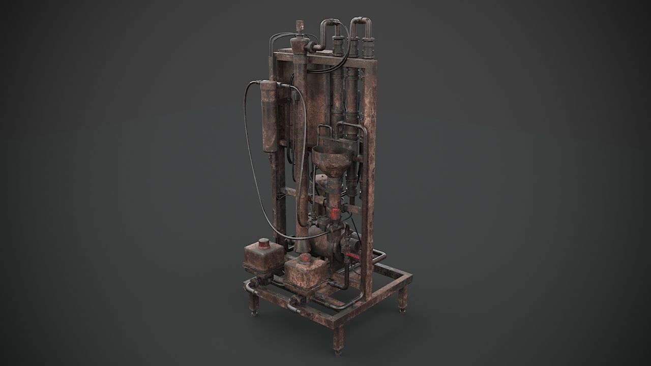 Machinery device 3D model_13