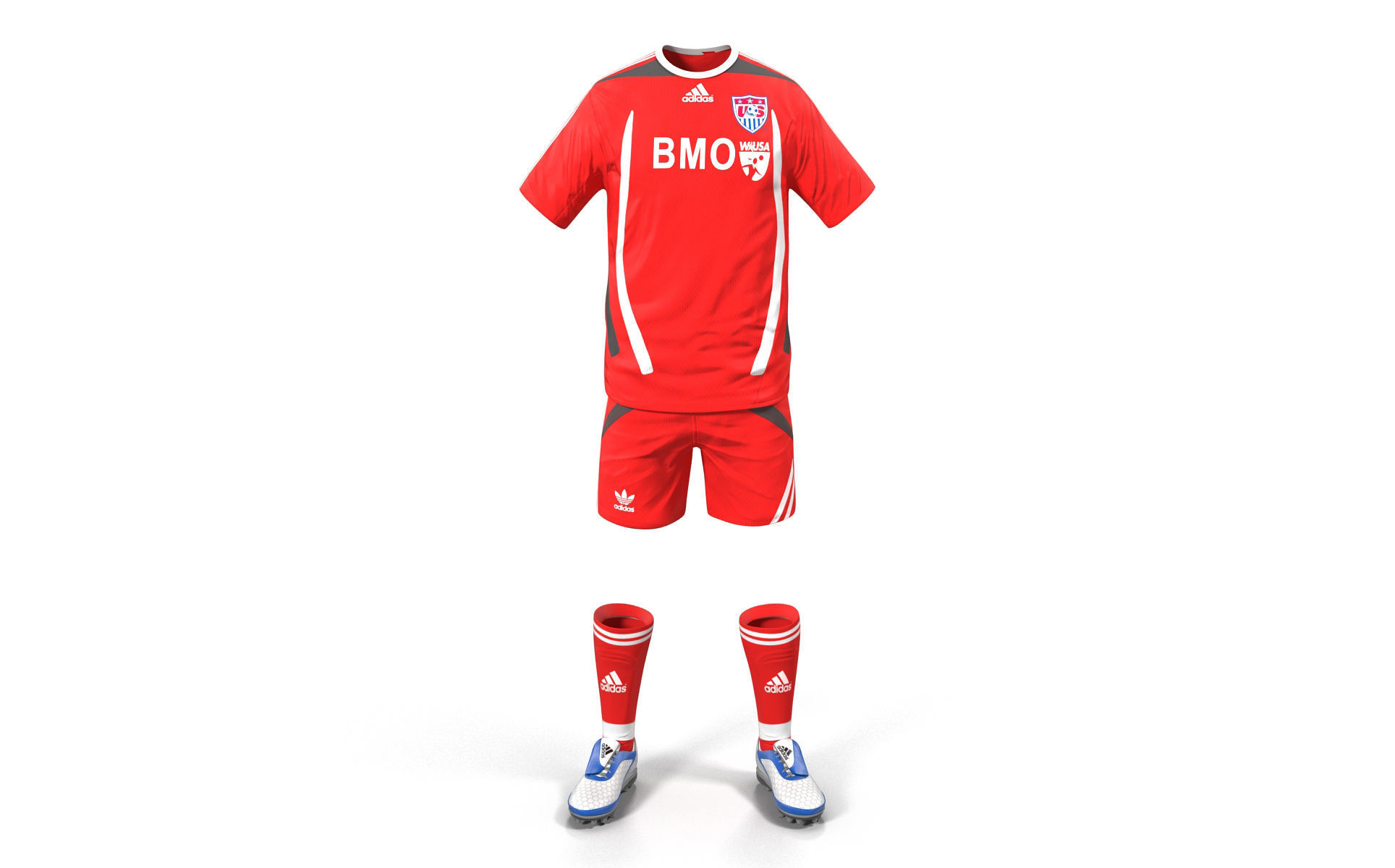 Soccer Clothes 3D model_1
