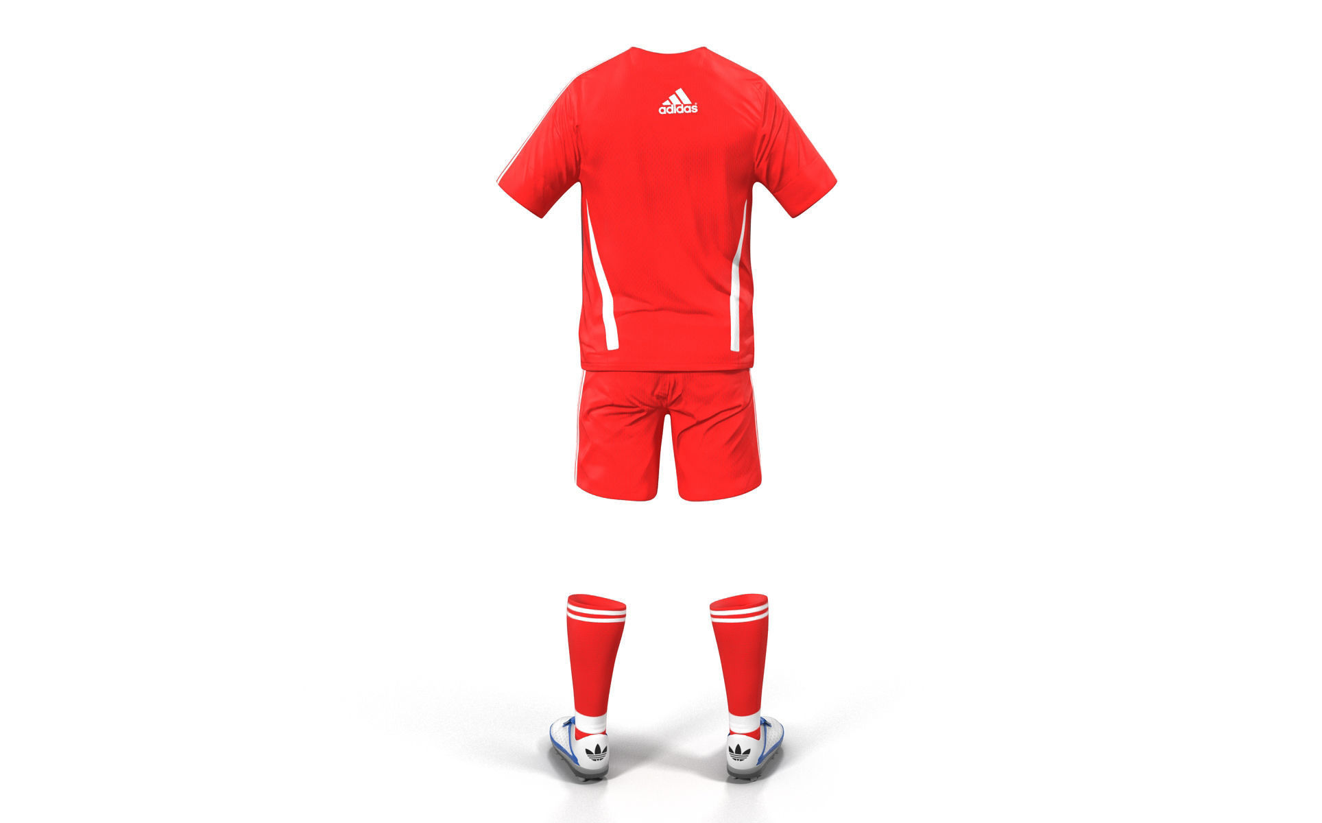 Soccer Clothes 3D model_4