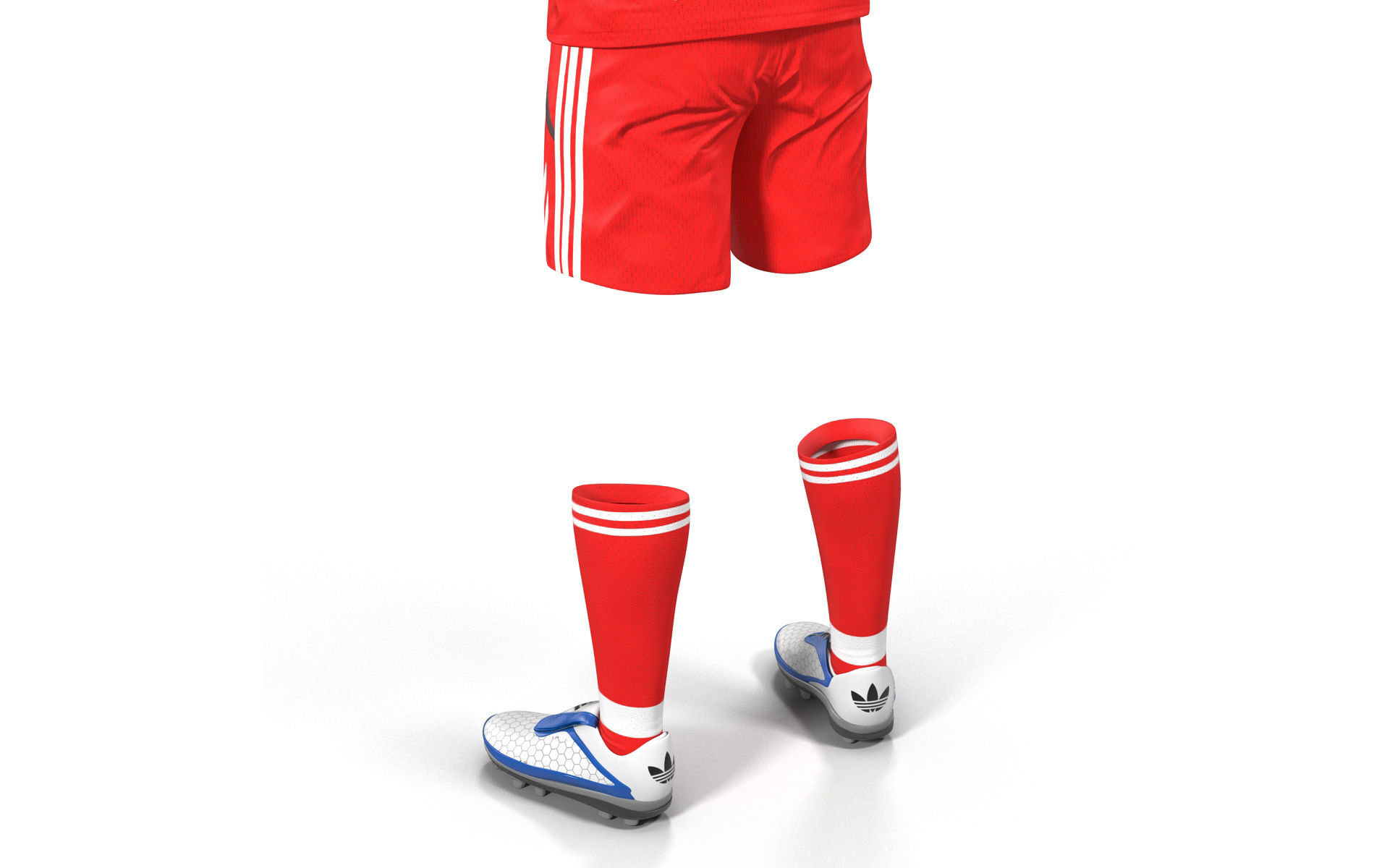 Soccer Clothes 3D model_11