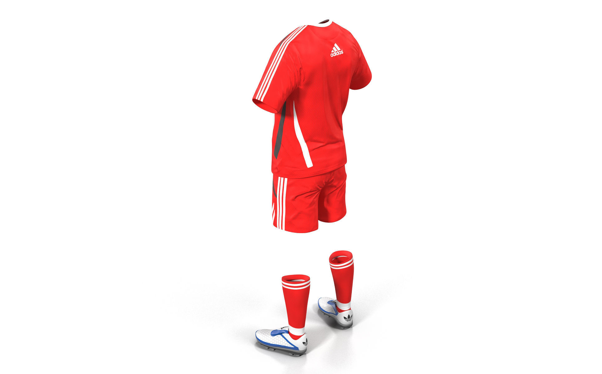 Soccer Clothes 3D model_5