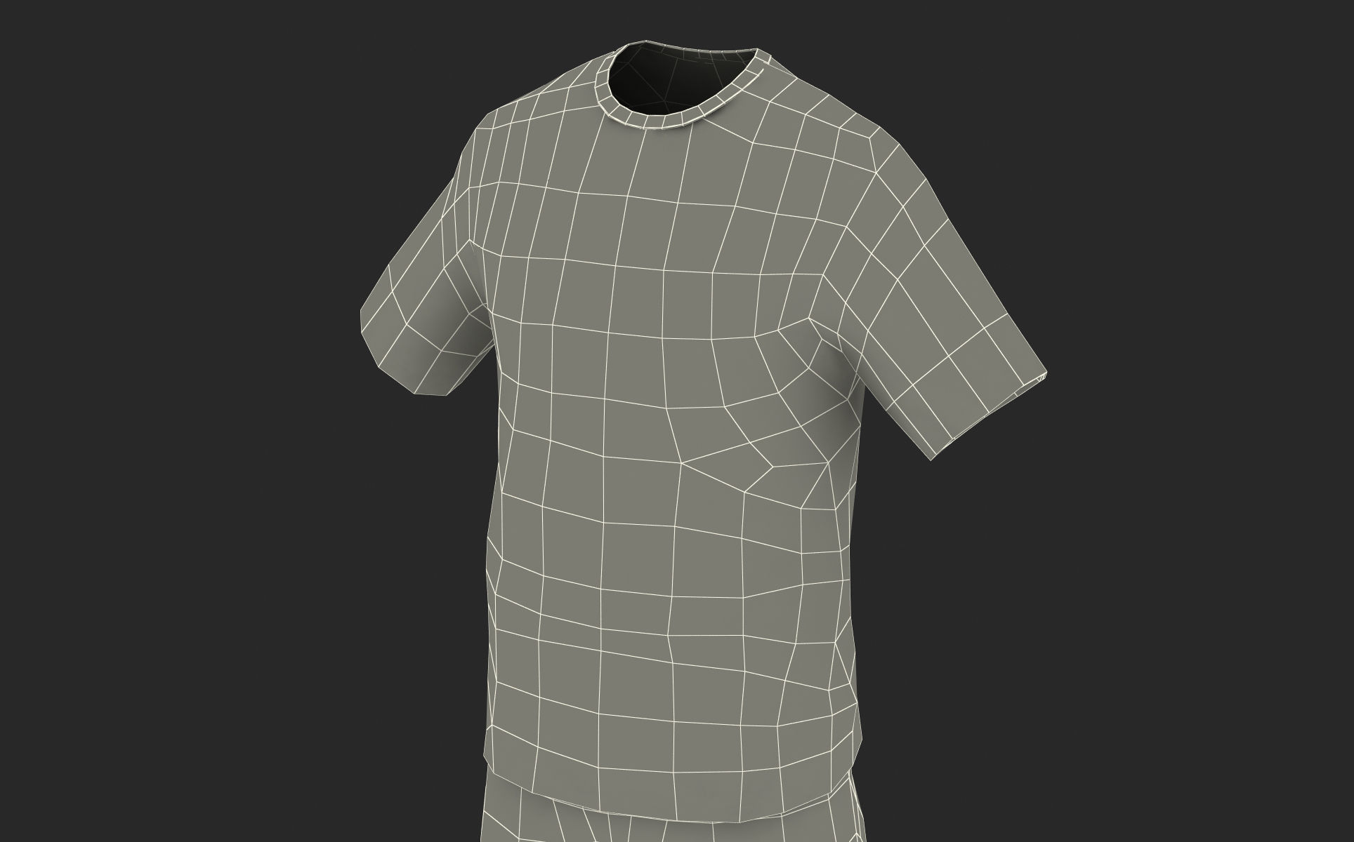 Soccer Clothes 3D model_25