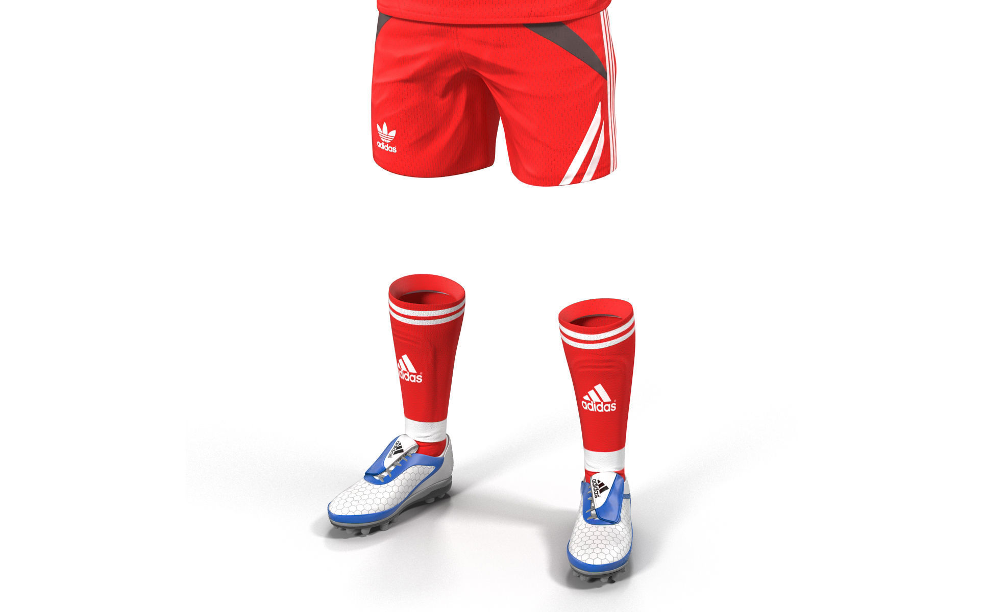 Soccer Clothes 3D model_10