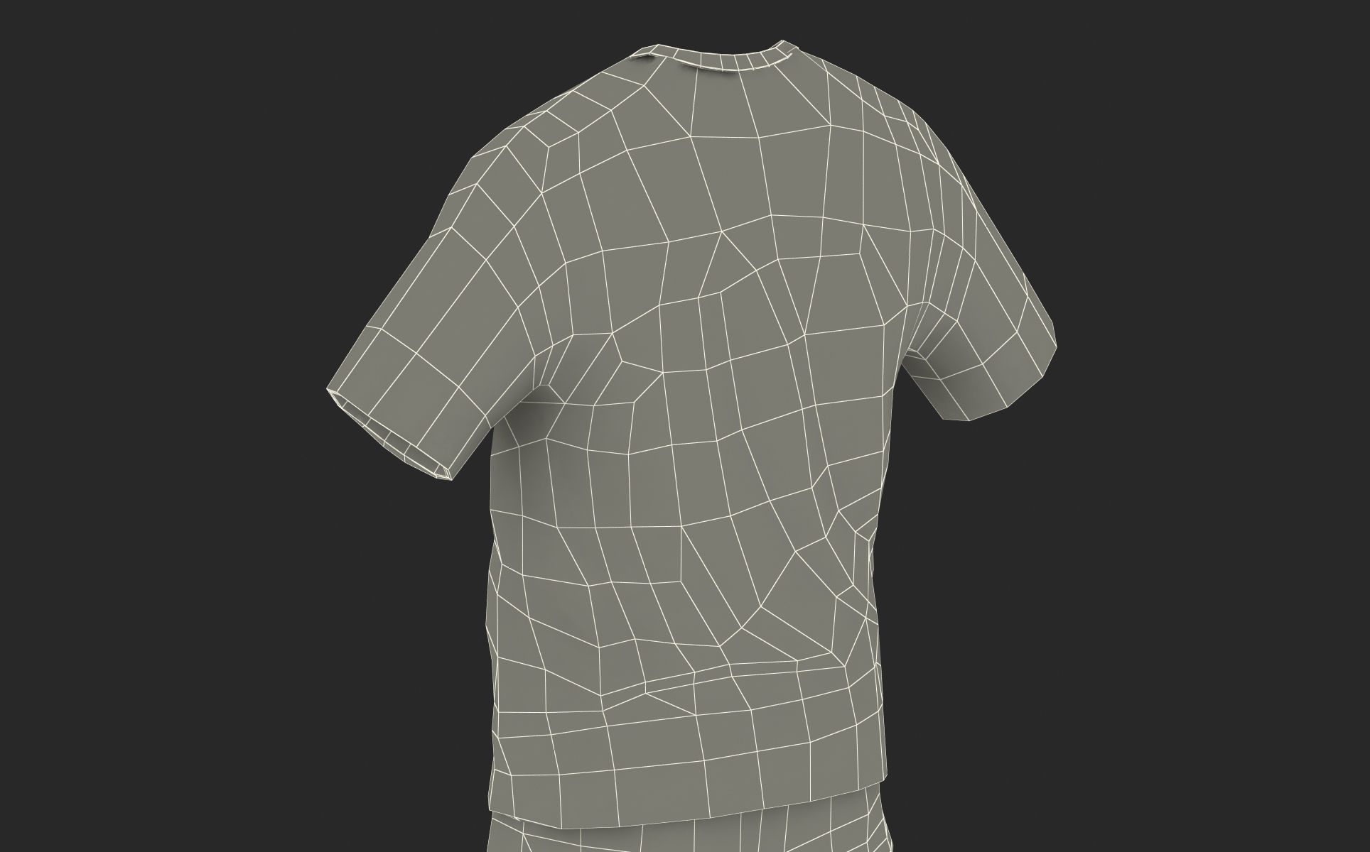 Soccer Clothes 3D model_26