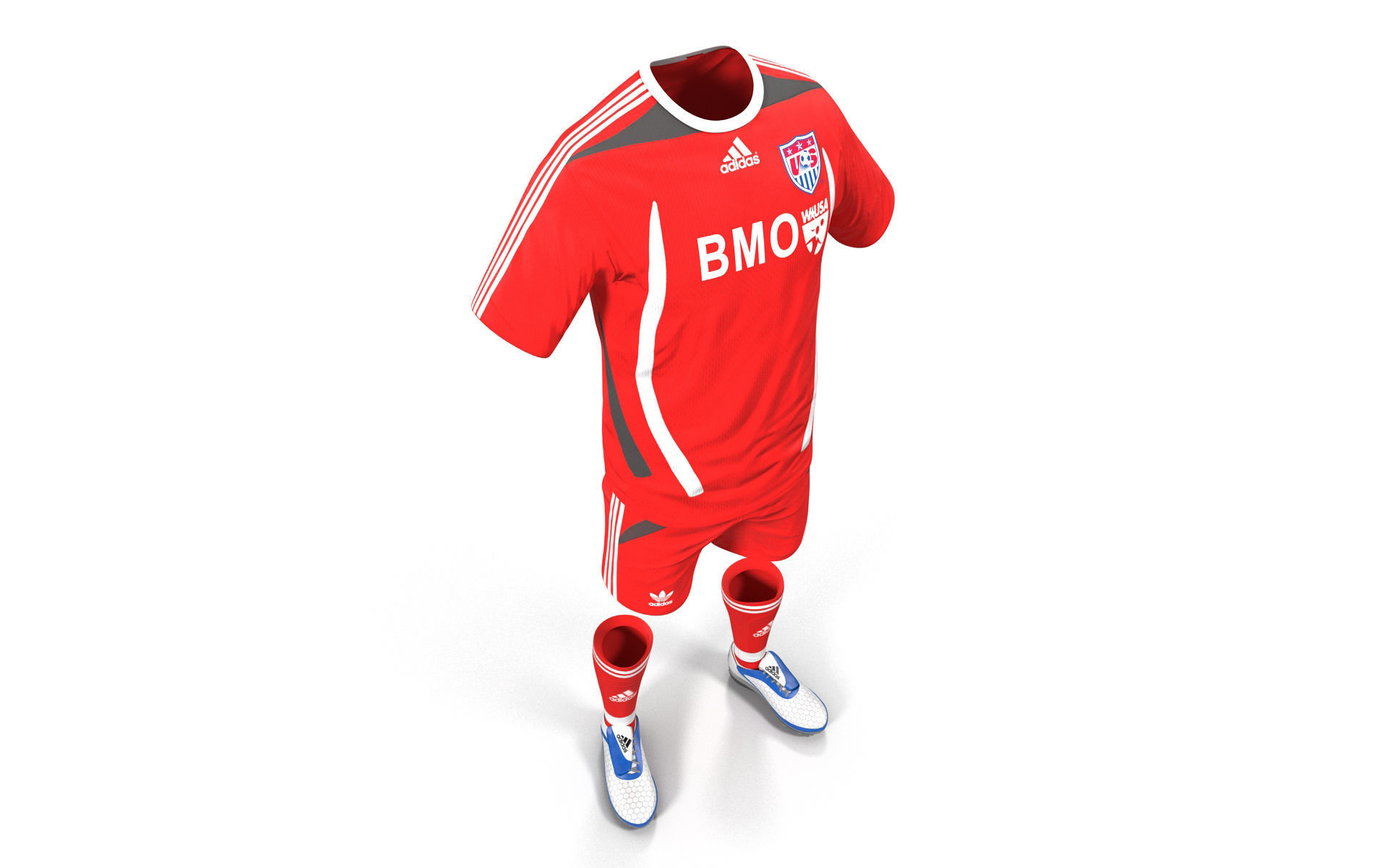 Soccer Clothes 3D model_8