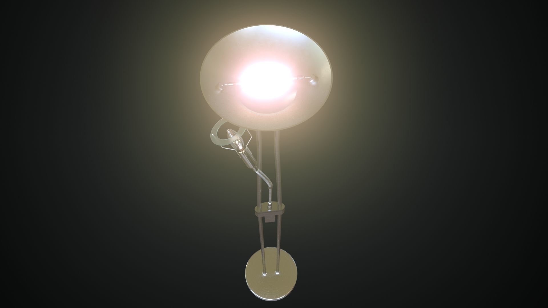 Standing Lamp 3D model_3