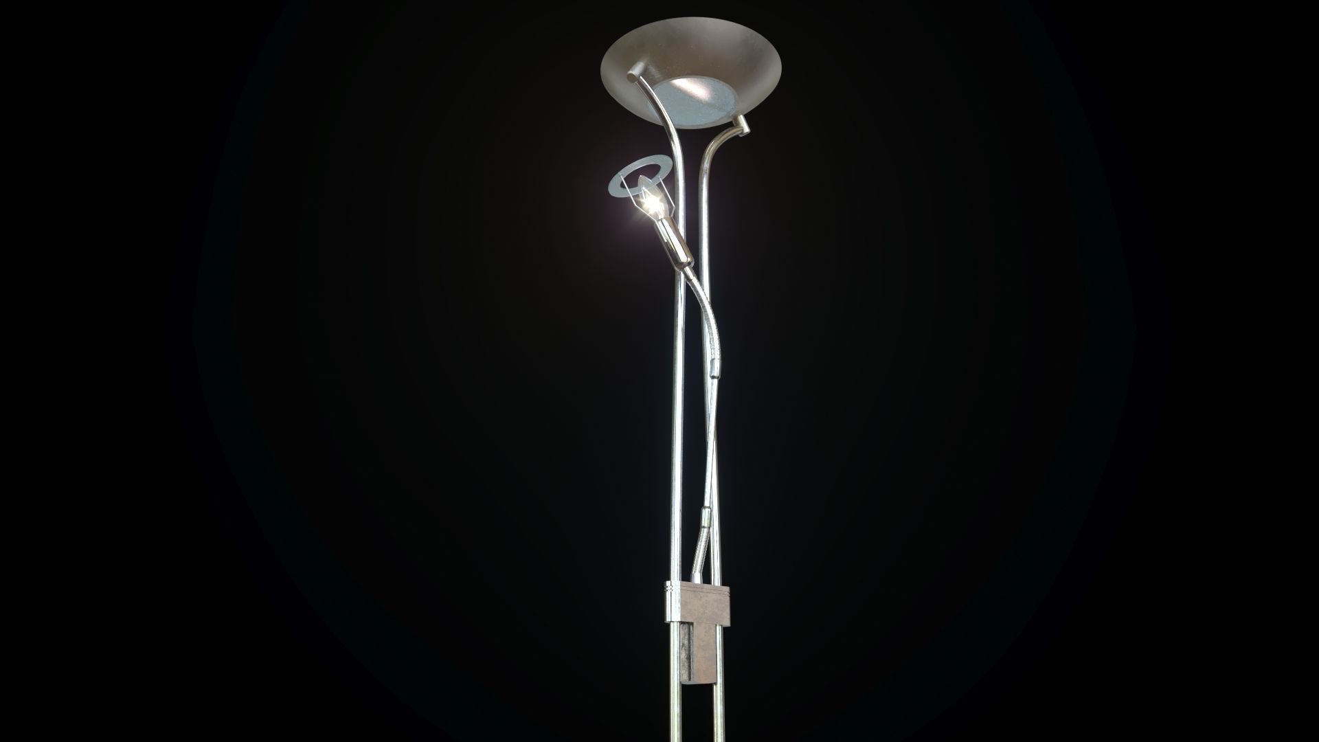 Standing Lamp 3D model_2