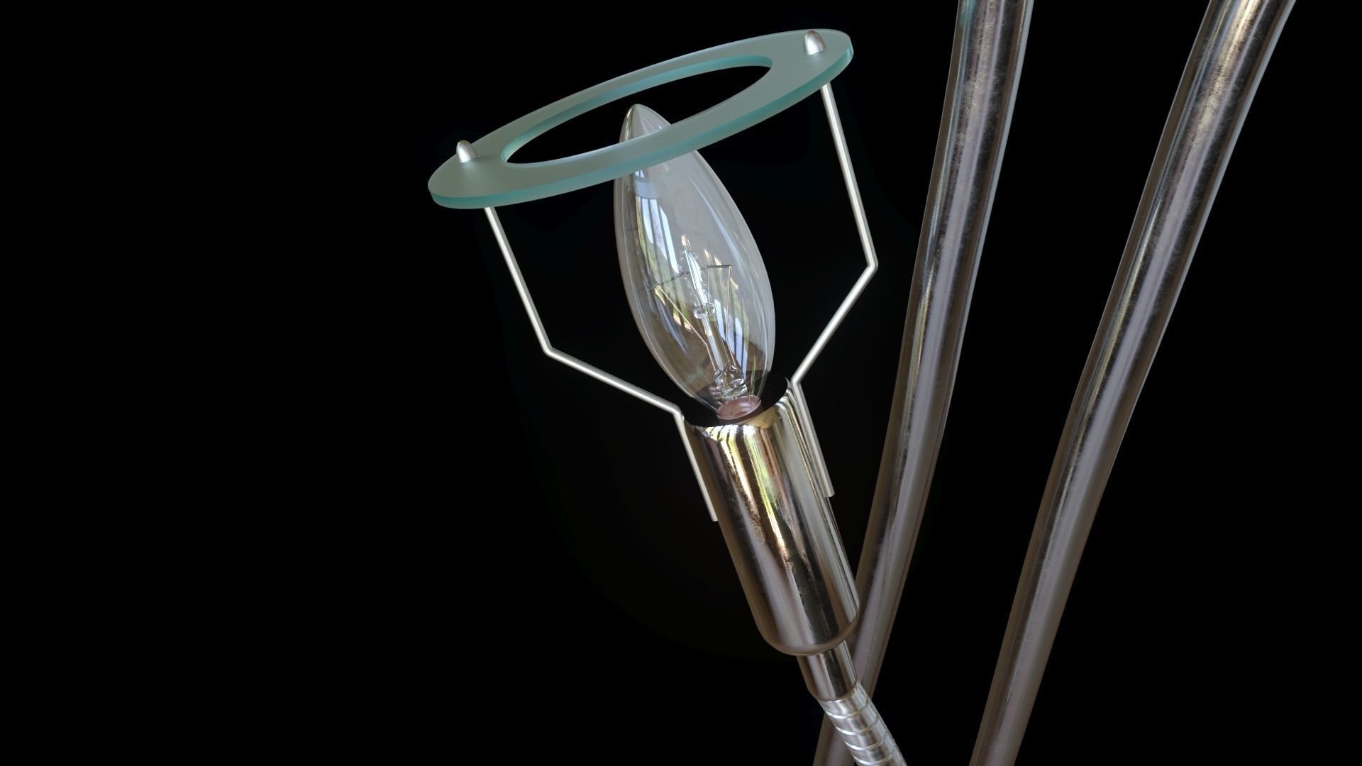 Standing Lamp 3D model_7