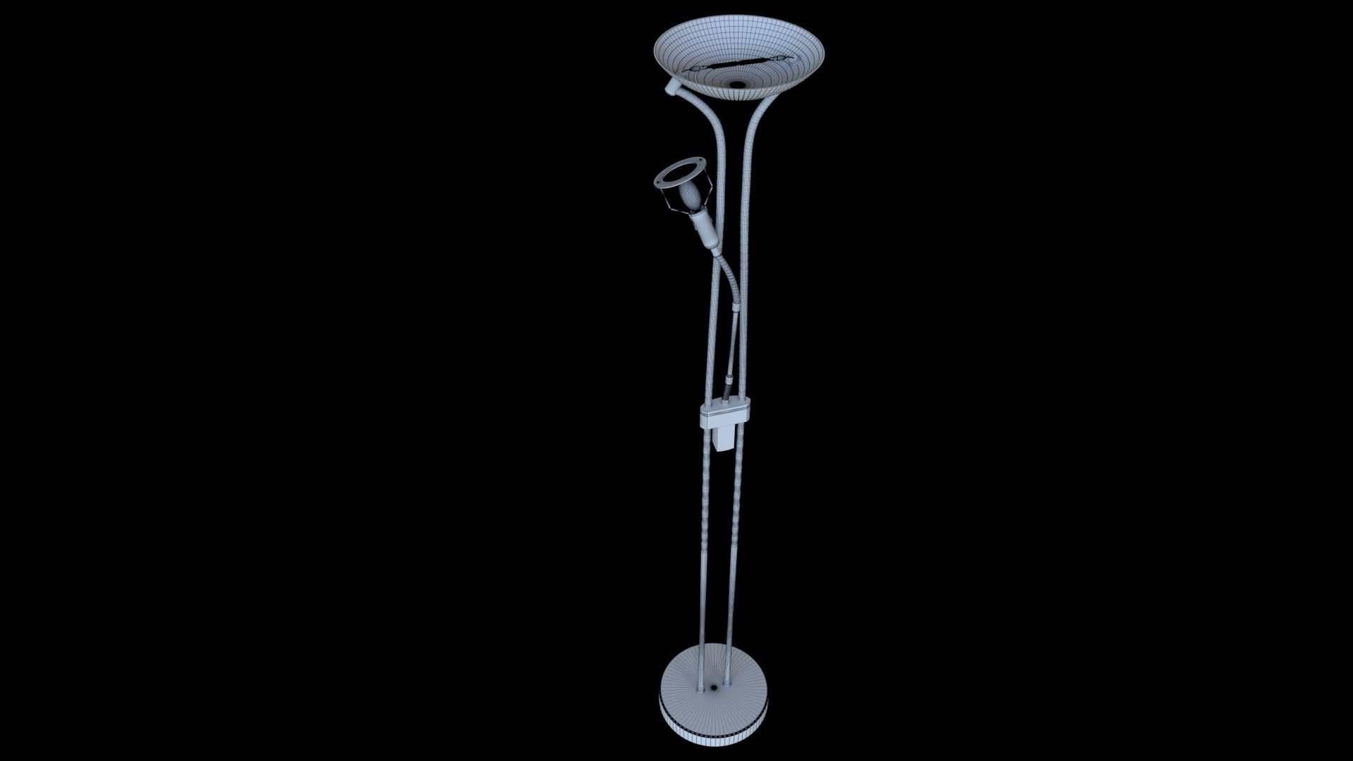 Standing Lamp 3D model_11