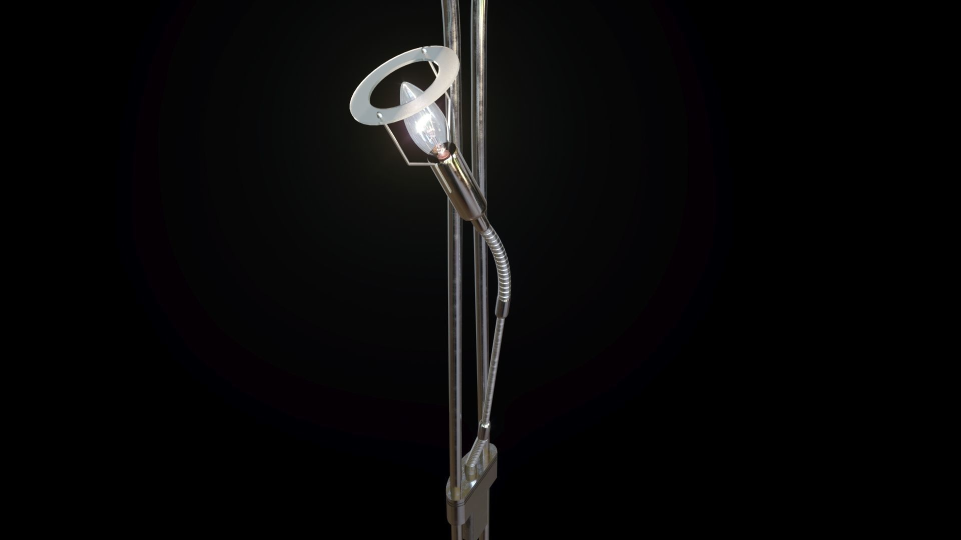 Standing Lamp 3D model_1