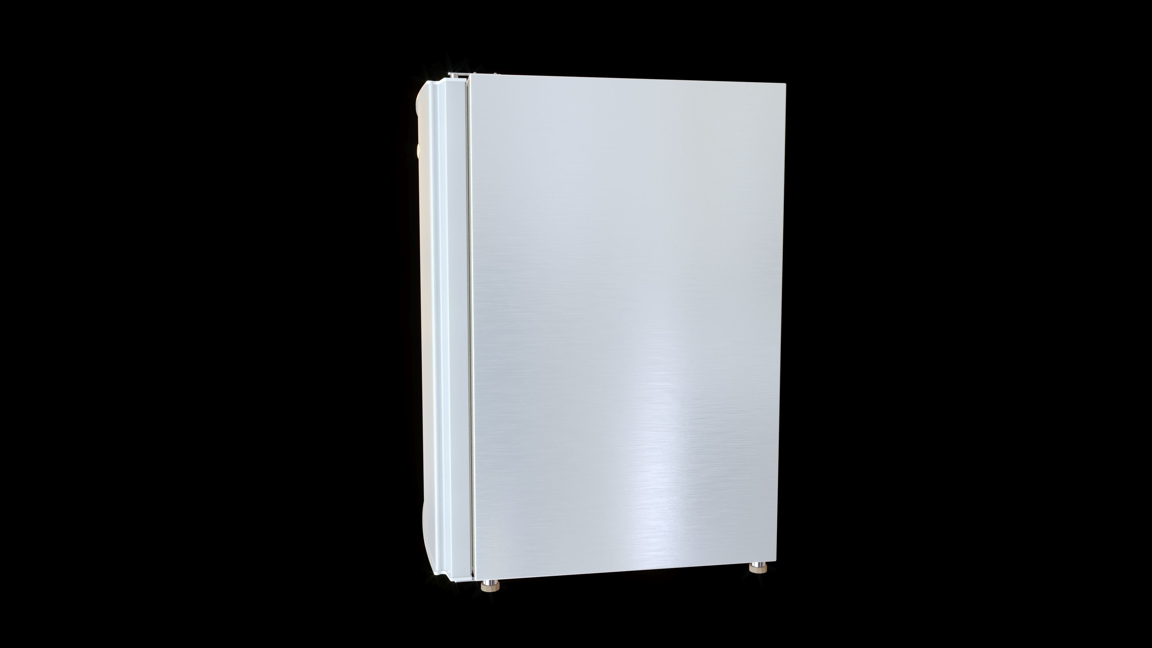 Mini Fridge 3D model_1