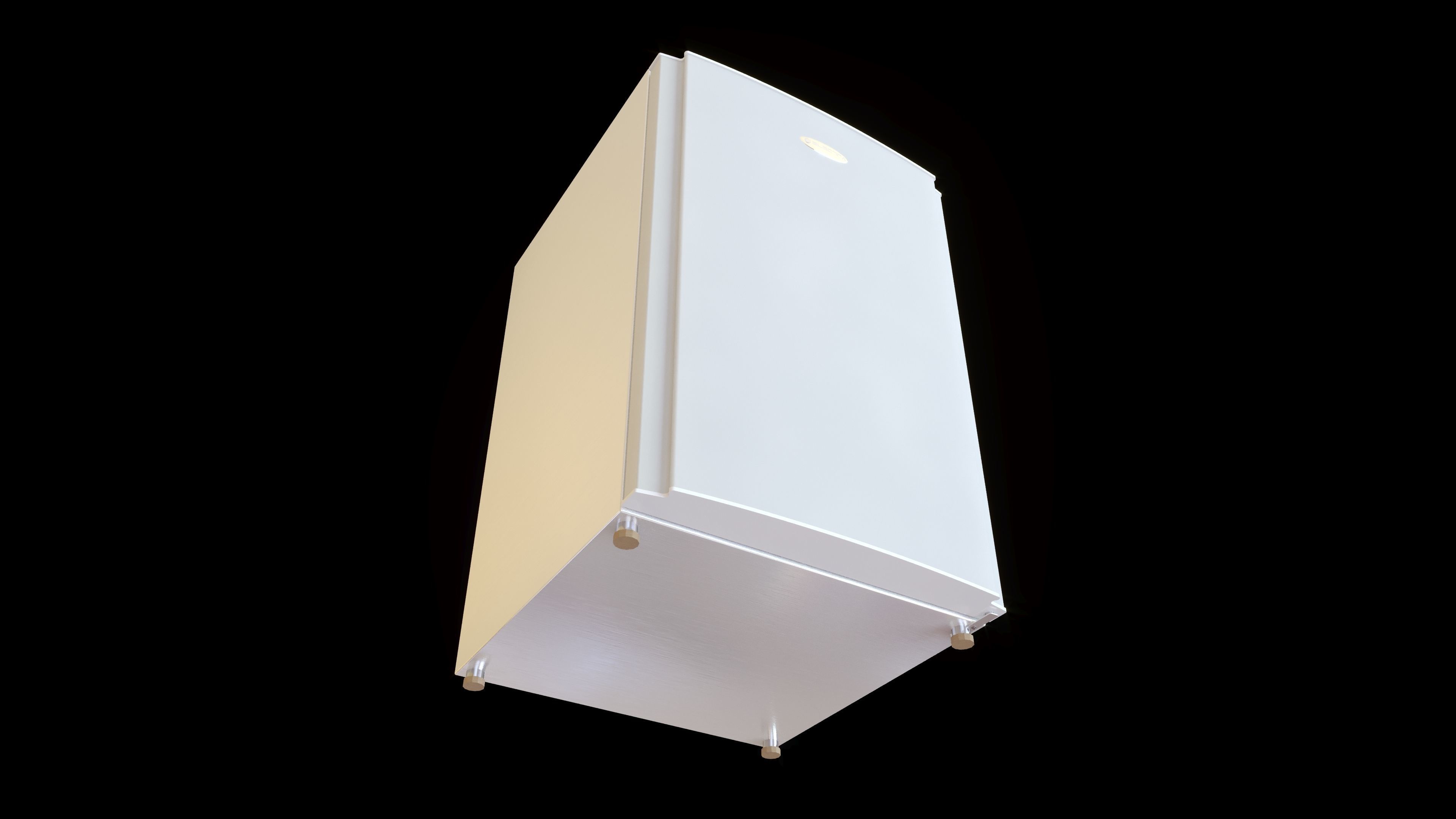 Mini Fridge 3D model_3