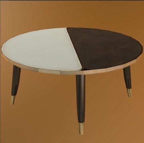 Round Table 3 Low-poly 3D model