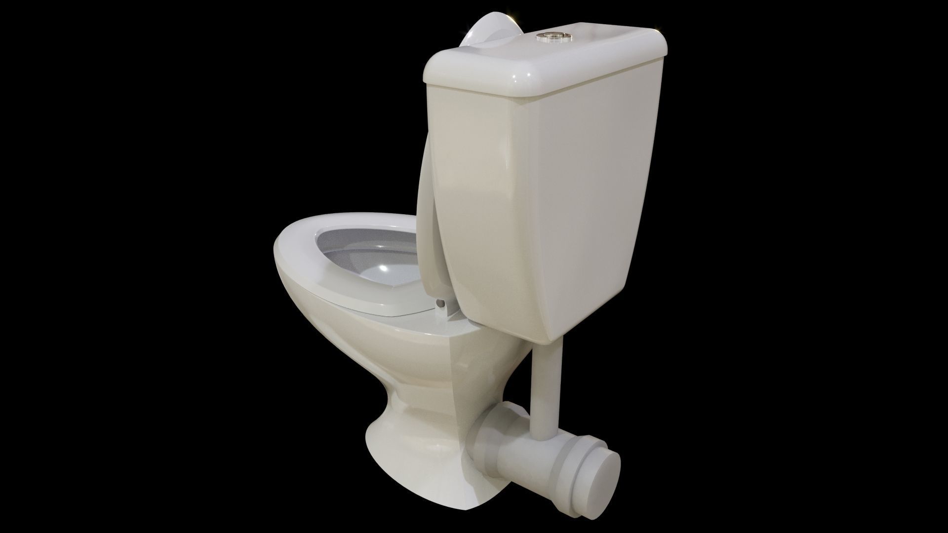 Toilet Seat 3D model_4