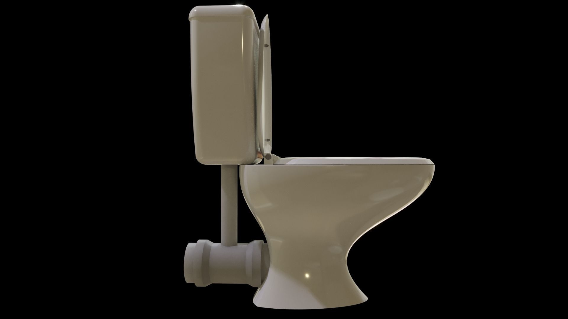 Toilet Seat 3D model_2