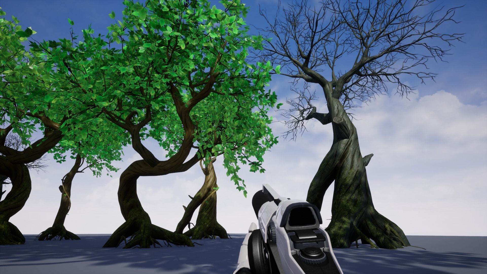 Modular Trees Pack - game models Low-poly 3D model_17