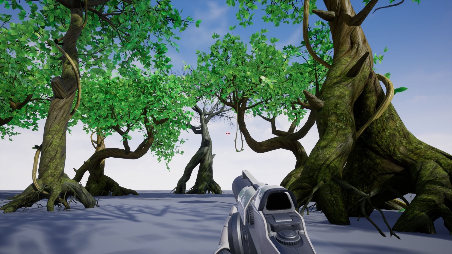 Modular Trees Pack - game models Low-poly 3D model_15