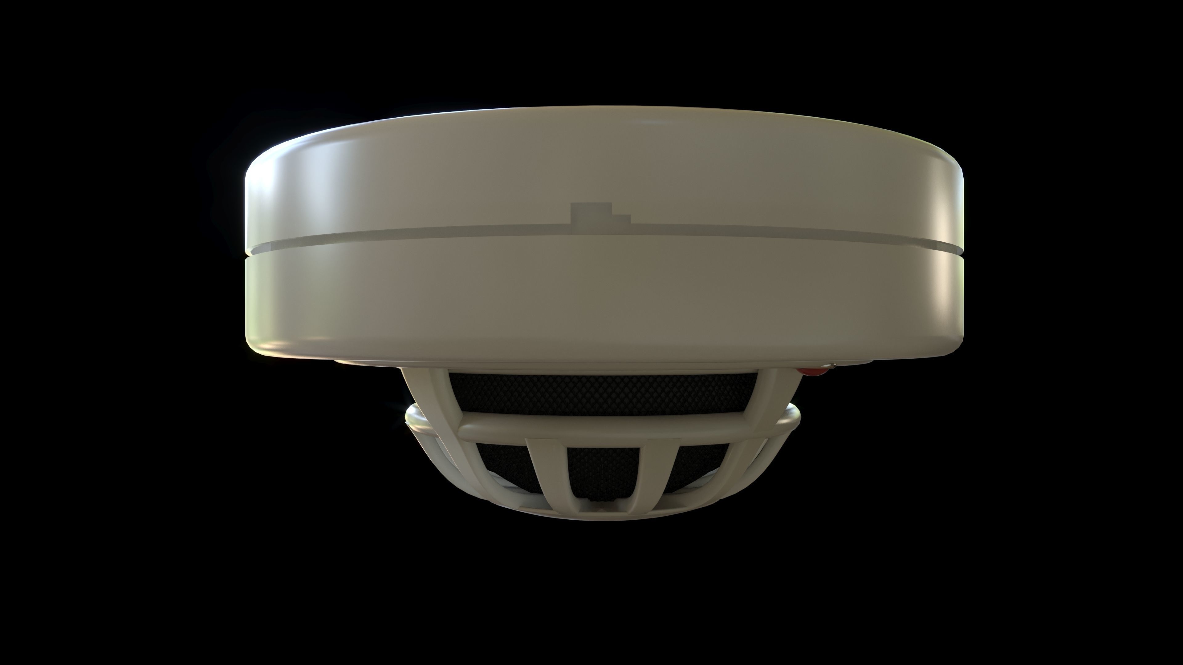 Smoke Detector 3D model_2