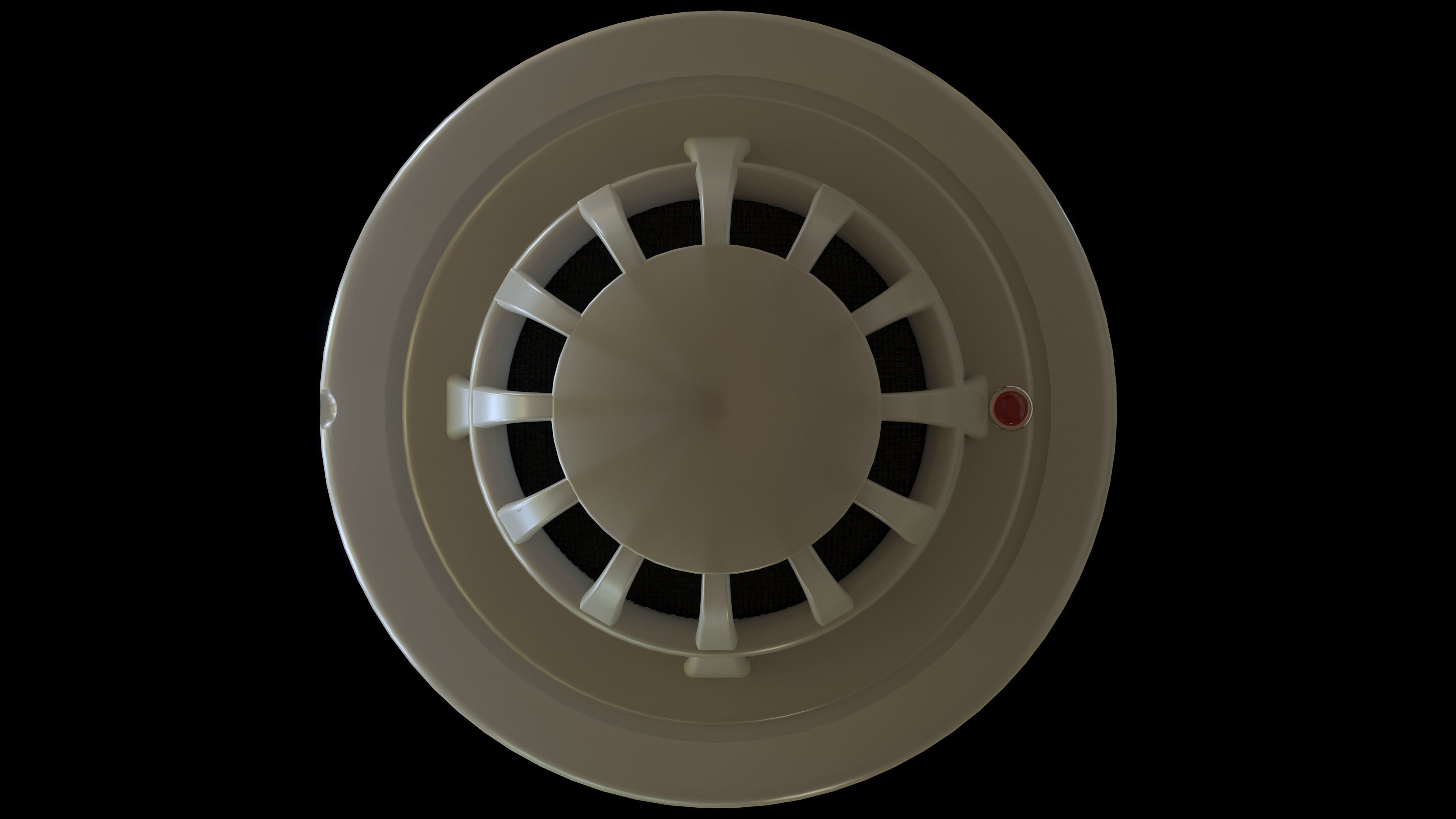 Smoke Detector 3D model_3