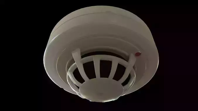 Smoke Detector 3D model