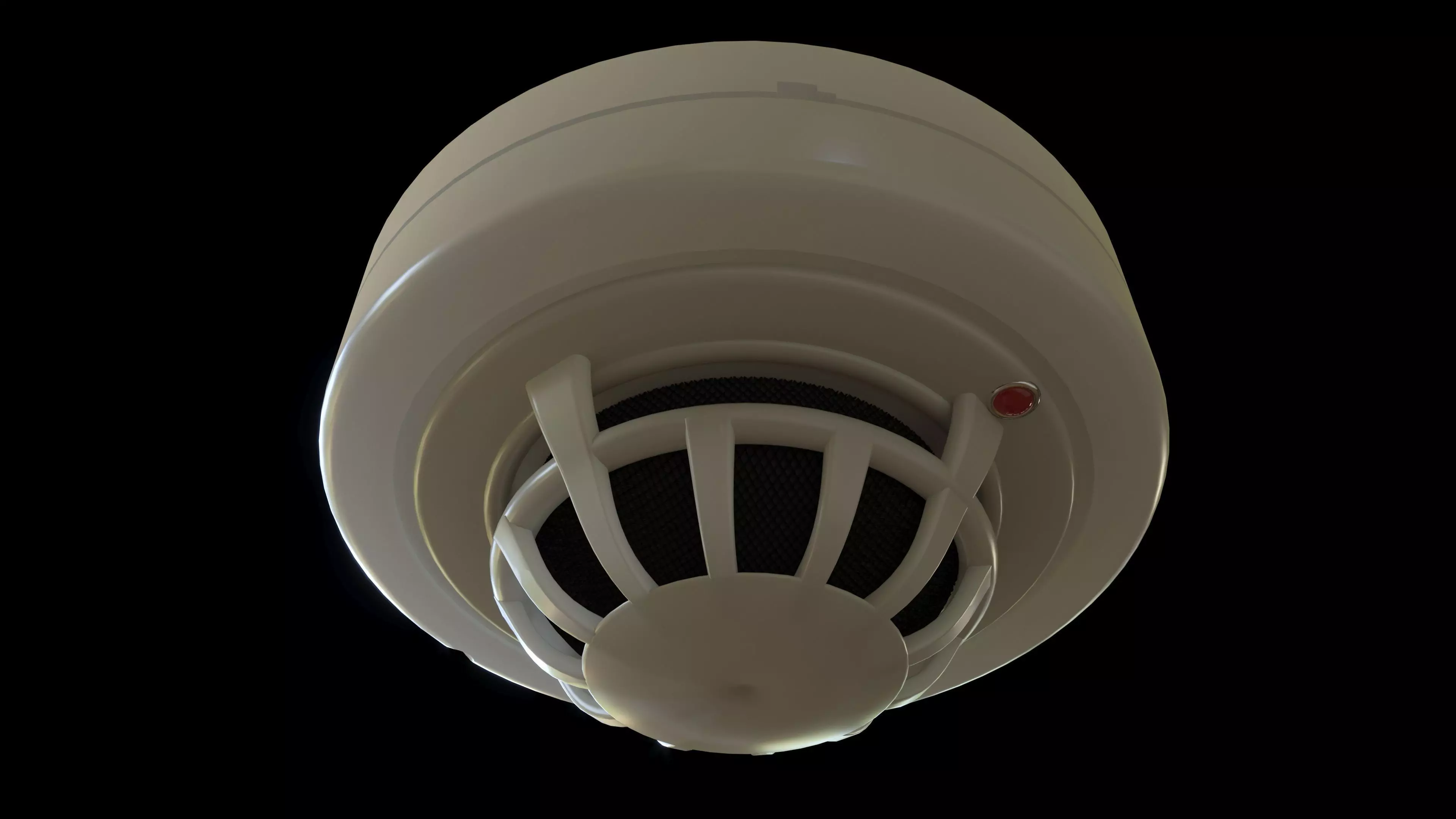 Smoke Detector 3D model_0