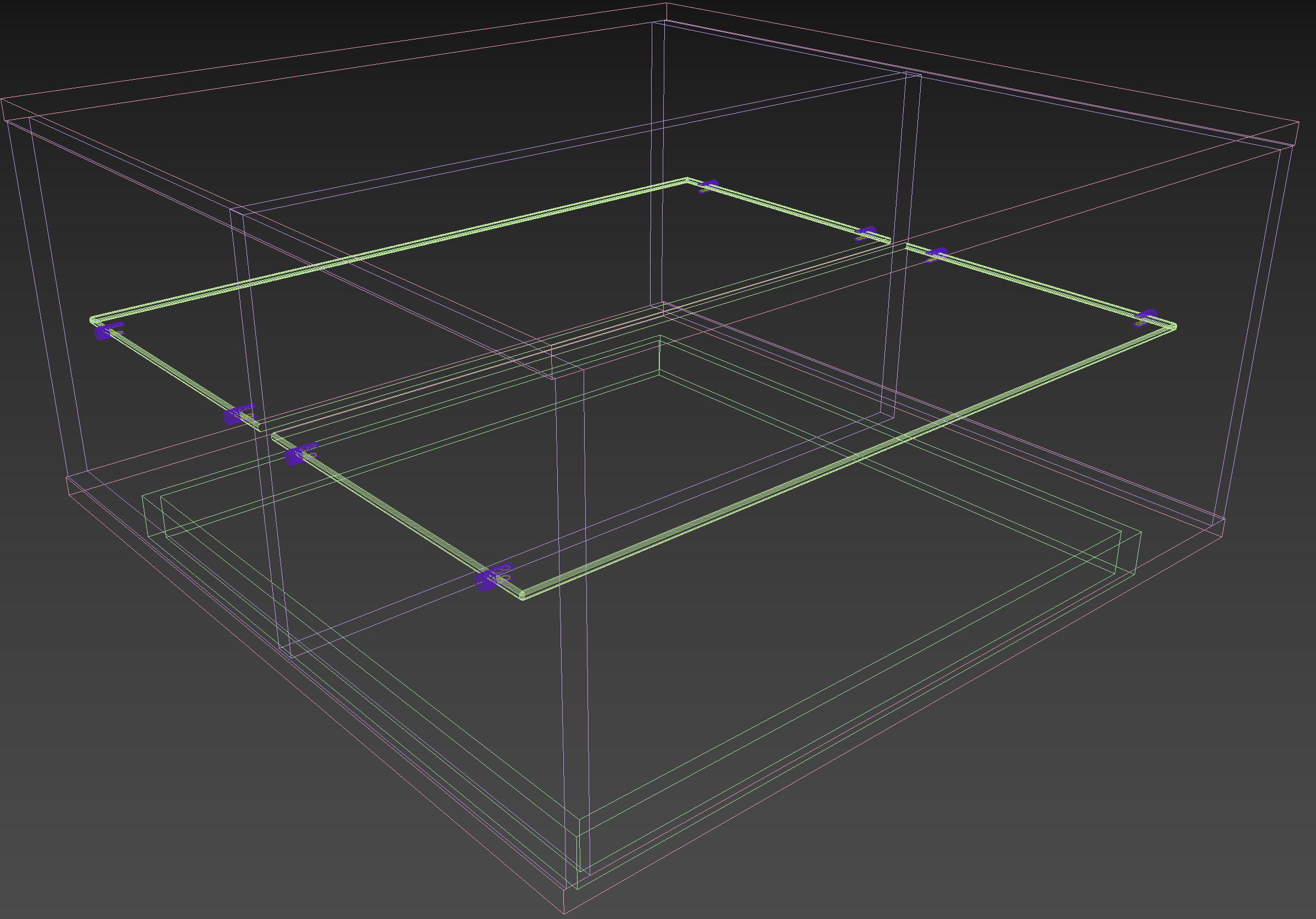 Coffee Table 3D model_4