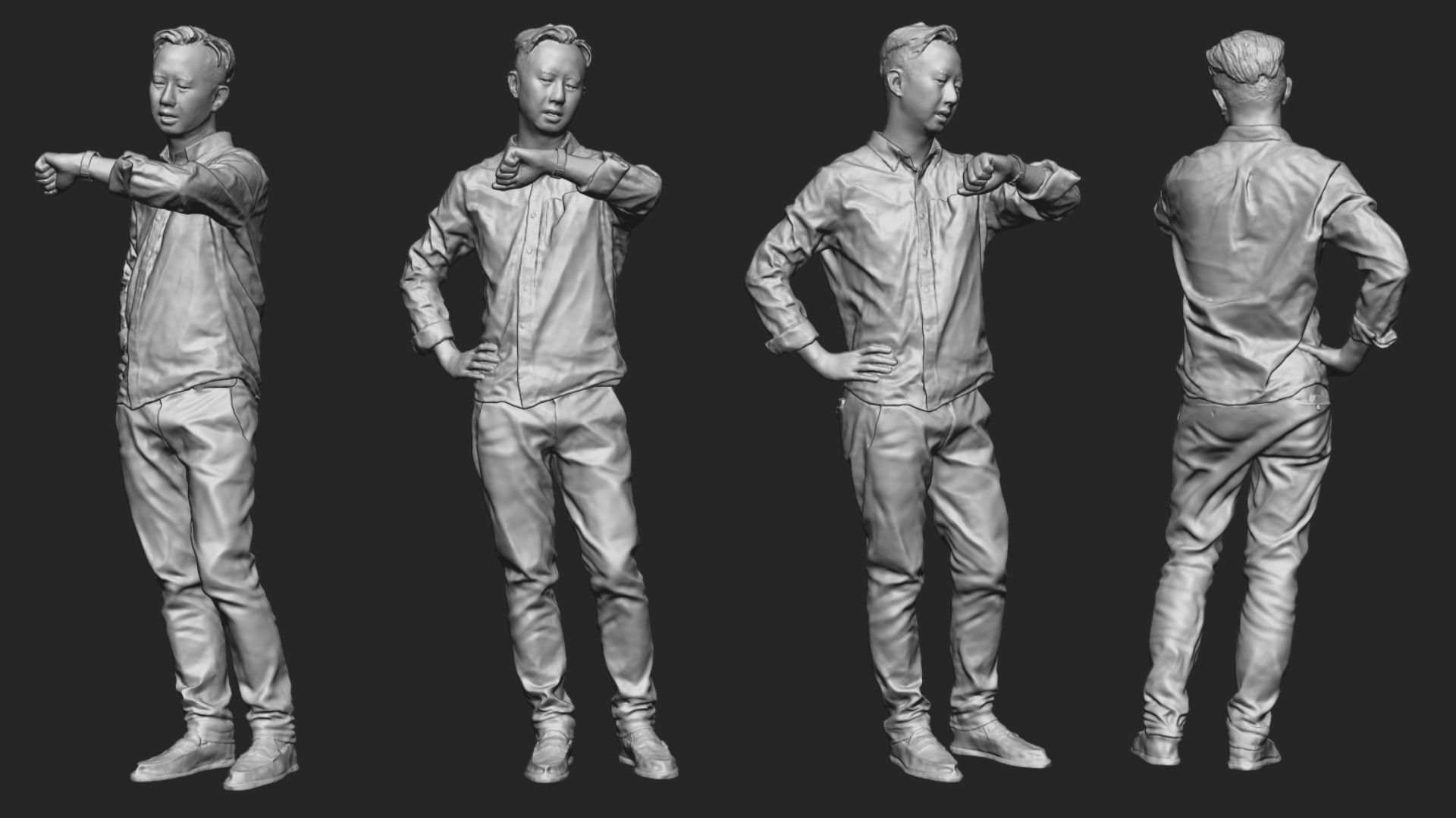 3D Scanned Chinese City Models Collection  _23