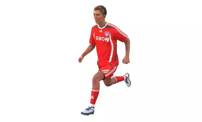 Soccer Player Rigged 2