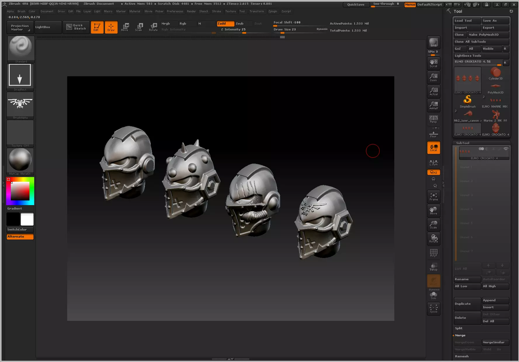 HEAD MIX 1 CROCIATUS 3D print model_0