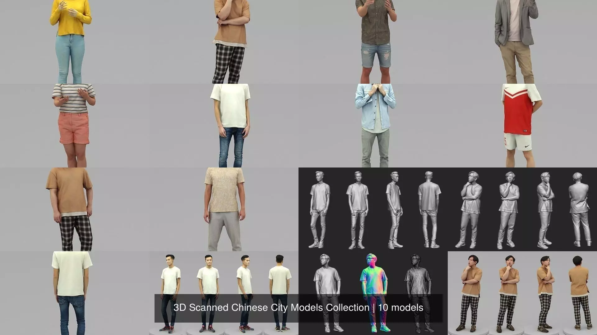 3D Scanned Chinese City Models Collection _0