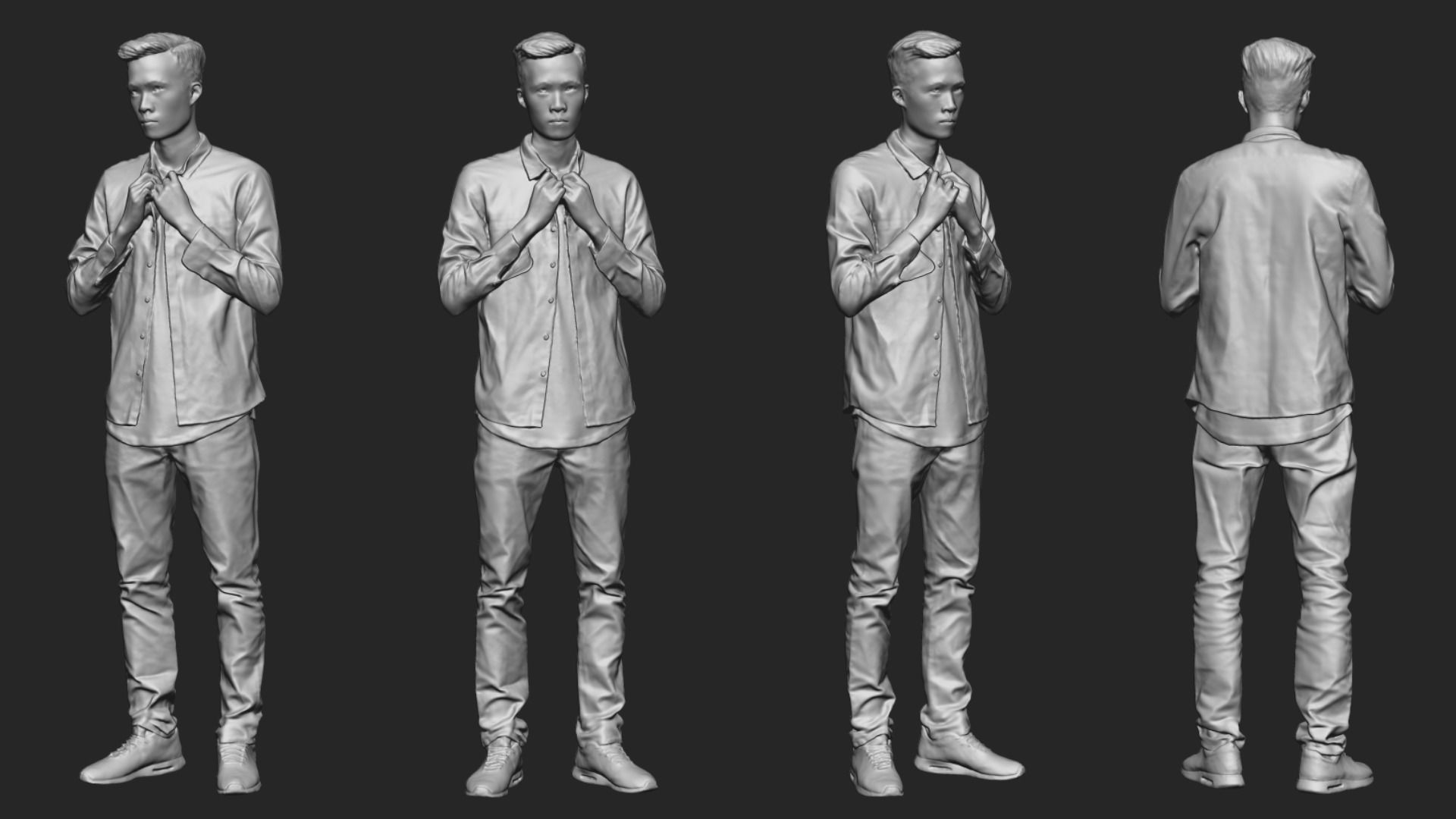 3D Scanned Chinese City Models Collection _26