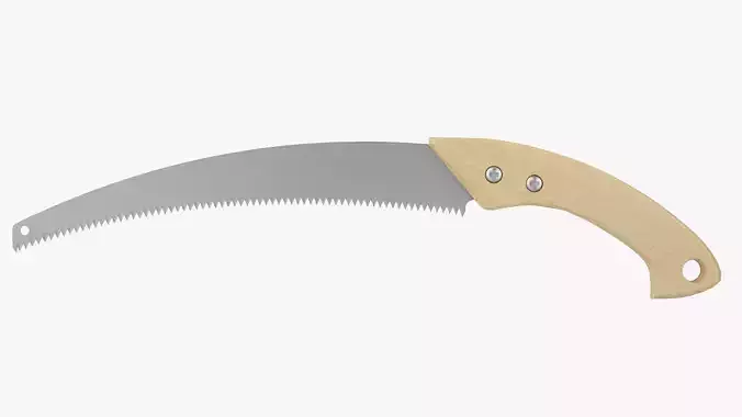 Pruning Saw 3D Model