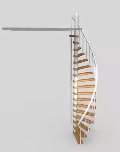 spiral internal staircase modern
