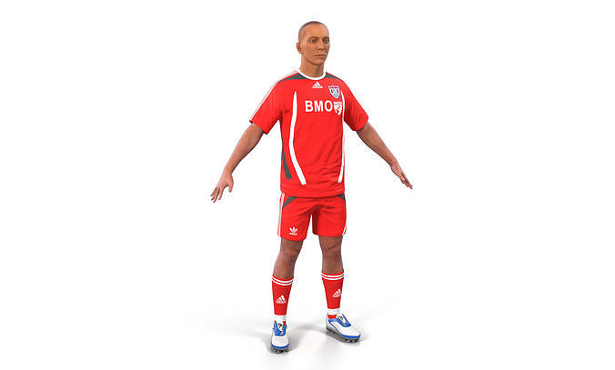 Soccer Player 3D model