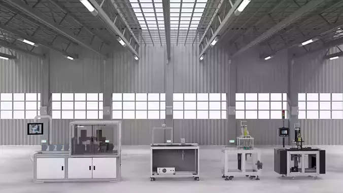 Face mask and N95 mask ear band ultrasonic welding machine 3D model