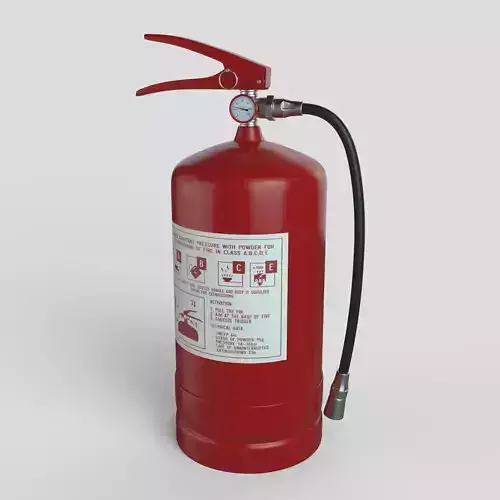 Fire Extinguisher 3D model