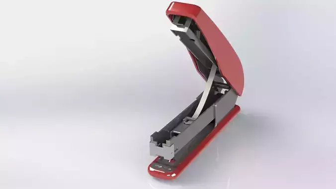 Stapler - SolidWorks Parts and Drawing 3D model